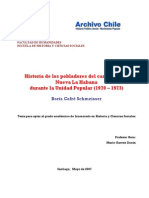 Cofré, Boris (2007) - Historia de Los Pobladores de L Campamento Nueva Habana Durante La Unidad Popular