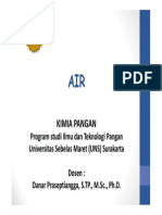 Kuliah Kimia Pangan ITP - AIR PDF