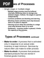 Product Design and Process Selection