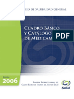 Cuadro Básico y Catálogo de Medicamentos