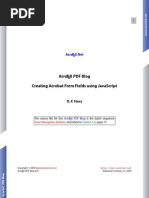 Creating Acrobat Form Fields Using JavaScript PDF