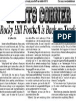 Rocky Hill Football Is Back On Track