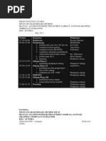 Susunan Acara Mubes Ix