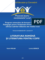 123999231 Literatura Romana Si Literatura Pentru Copii