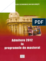 120251169 Subiecte Admitere Mastere Ase 2011