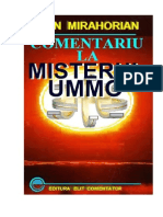 Dan Mirahorian - Comentariu La Misterul Ummo PDF