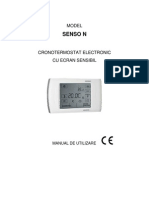 Manual de Utilizare Termostat Orieme Senso N