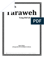 Adakah Tarawih Yang Bid'Ah