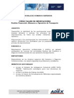 Importaciones: Gestión comercial, aduanera y transporte