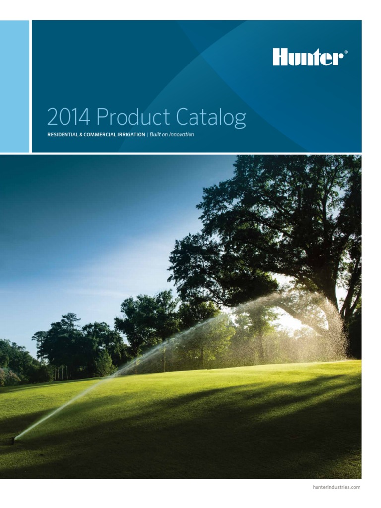 Hunter Catalog Dom PDF | PDF | Irrigation | Valve