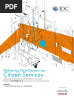 Smart City Citizens Services by IDC & CIsco