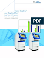 Aplied Biosystems Step One Plus TR PCR Manual Utilizare