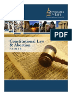 Constitutional Law and Abortion Primer