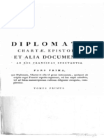 Diplomata Chartae Epistolae Et Alia Documenta, Ad Res Francicas Spectantia 1 (475 - 721)