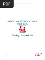 Medication Reconcillation in Home Care Getting Started Kit