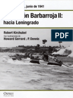 07.- Operación Barbarroja II hacia Leningrado - Rusia, junio de 1941