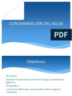 Contaminación del Agua