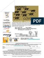 Coyote Chase Flyer