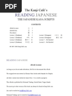 Reading Japanese PDF