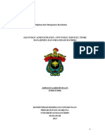 Download Pengertian Old Public Administrartin New Public Service by Rendra Ismayanto SN182911010 doc pdf