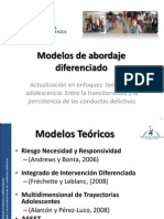 Modelos de Abordaje Diferenciado