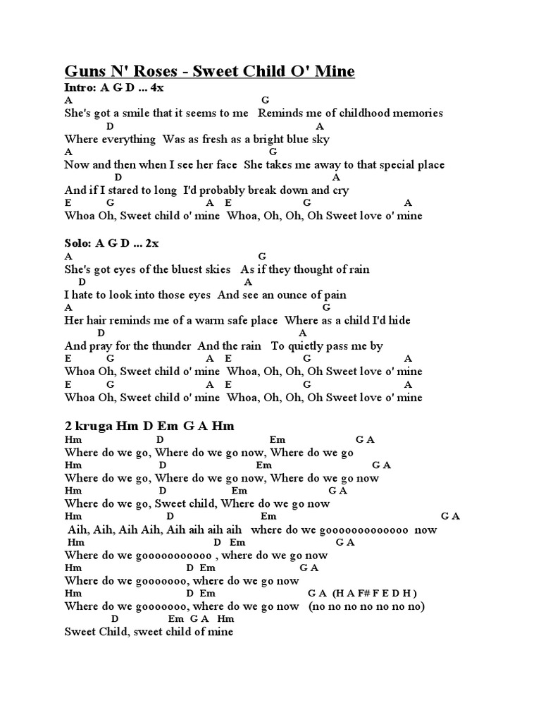 Sweet Childhood Of Mine Lyrics