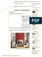 10 Kombinasi Warna Cat Dinding Rumah Minimalis - Desain Rumah Minimalis, Info Rumah, Info Properti - Desain Interior - Gambar Rumah Minimalis 1