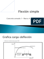 Flexión simple