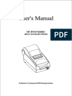 Sp-Pos76iirc User's Manual