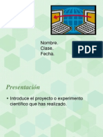 Formato de Proyectos Cientificos