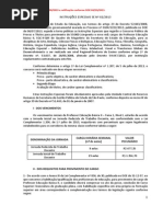 Instrucoes Especiais Se 02-2013 Concurso Peb II - Atualizada 2013-10-04