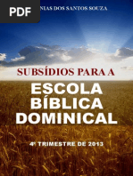 Subsidios EBD 4 Trim 2013
