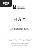 Mercer Job Level Framework Overview | PDF | Policy | Leadership