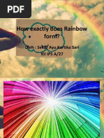 Explanation Text - How Exactly Does Rainbow Form