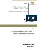 DSKP Matematik (Draf) PDF