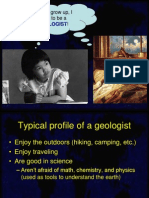 Careers in Geology