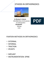 Fixation Methods in Orthopaedics