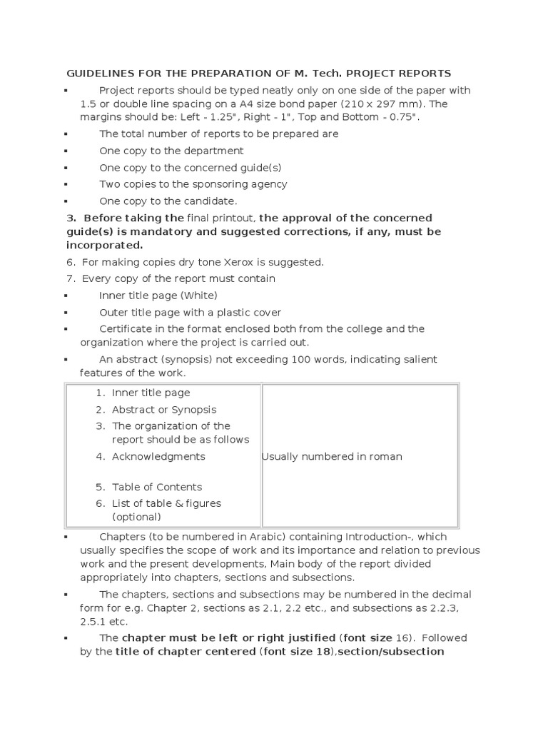 Guidelines For The Preparation of M | PDF | Thesis | Computing