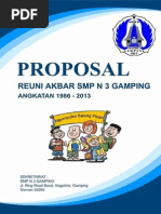 Download Proposal Reuni SMPN 3 Gampingpdf by masdhanang SN182963425 doc pdf