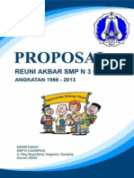 Proposal Reuni SMPN 3 Gamping PDF