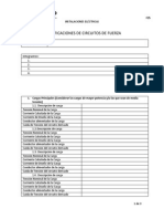 F05. Especificaciones de Circuitos de Fuerza IE