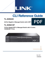 Tl-sg5428 v1 Cli Guide Lanswitch
