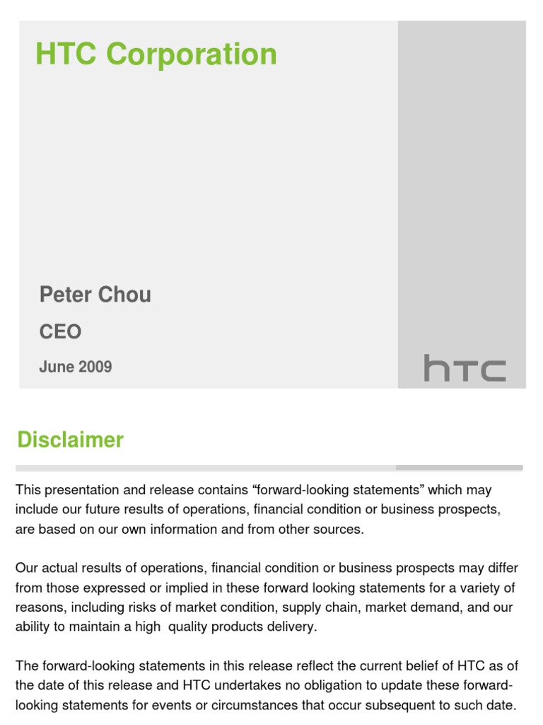 HTC Corporation | PDF