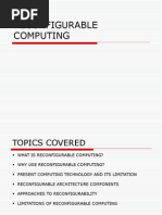 RECONFIGURABLE COMPUTING Presentation