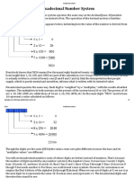 Hexadecimal Numbers PDF