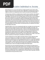 Download individual vs society essaydocx by Christopher Liu SN182981415 doc pdf