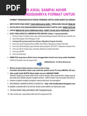 Data Verifikasi Tk Pestalozzi Pdf
