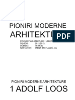 Moderna Arhitektura - Adolf Loos PDF