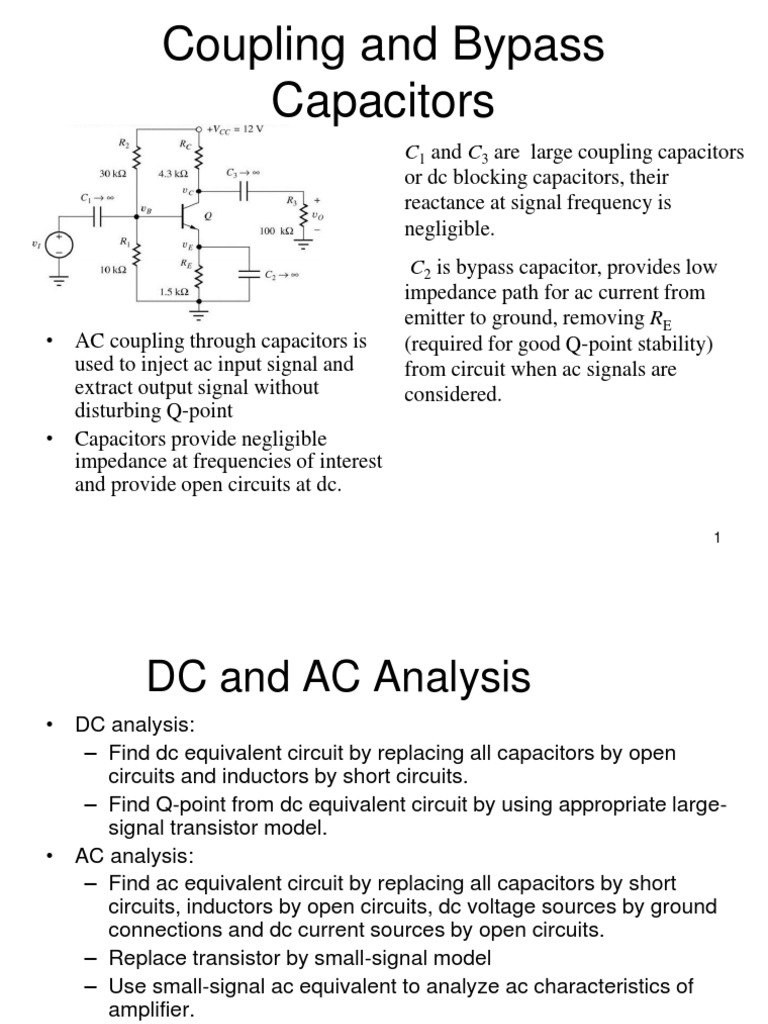 BJT Amplifier Analysis and Design | PDF | Electrical Network | Bipolar ...