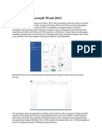 Pengenalan Microsoft Word 2013 PDF